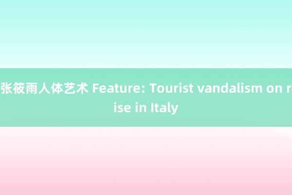 张筱雨人体艺术 Feature: Tourist vandalism on rise in Italy