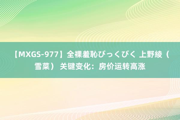 【MXGS-977】全裸羞恥ぴっくぴく 上野綾（雪菜） 关键变化：房价运转高涨