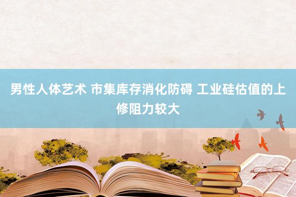 男性人体艺术 市集库存消化防碍 工业硅估值的上修阻力较大