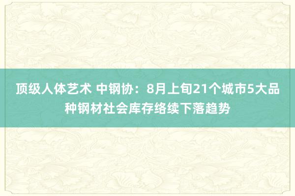 顶级人体艺术 中钢协：8月上旬21个城市5大品种钢材社会库存络续下落趋势