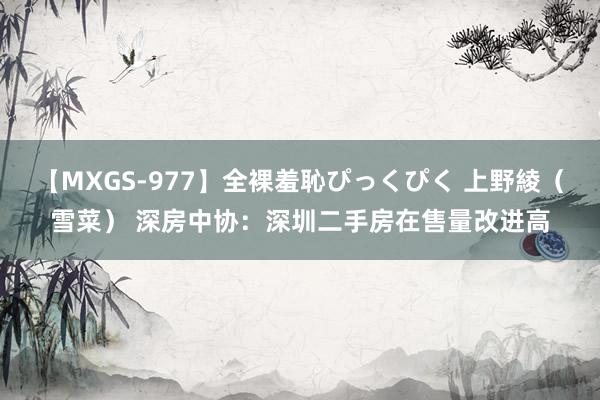 【MXGS-977】全裸羞恥ぴっくぴく 上野綾（雪菜） 深房中协：深圳二手房在售量改进高