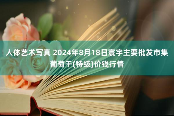 人体艺术写真 2024年8月18日寰宇主要批发市集葡萄干(特级)价钱行情