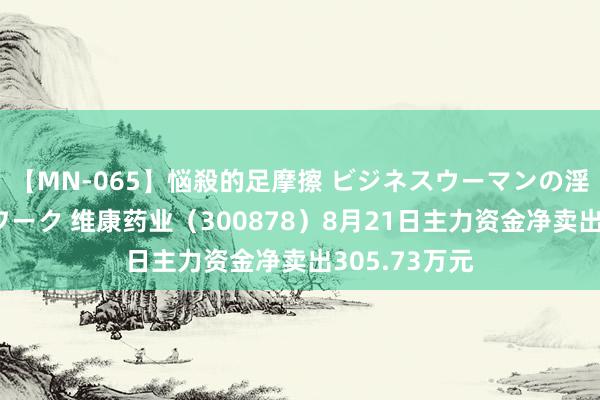 【MN-065】悩殺的足摩擦 ビジネスウーマンの淫らなフットワーク 维康药业（300878）8月21日主力资金净卖出305.73万元